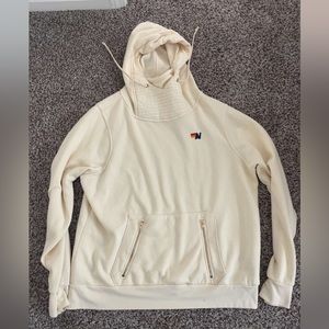White aviator nation hoodie
